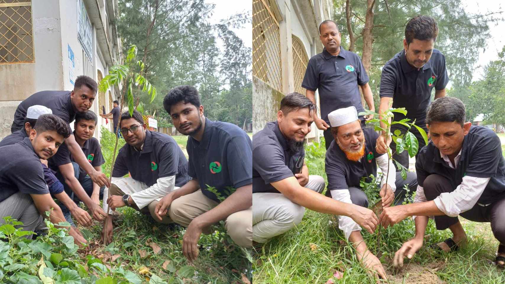 লক্ষ্মীপুরে বালুর চর স্টুডেন্টস ওয়েলফেয়ার অর্গানাইজেশন এর বৃক্ষরোপণ