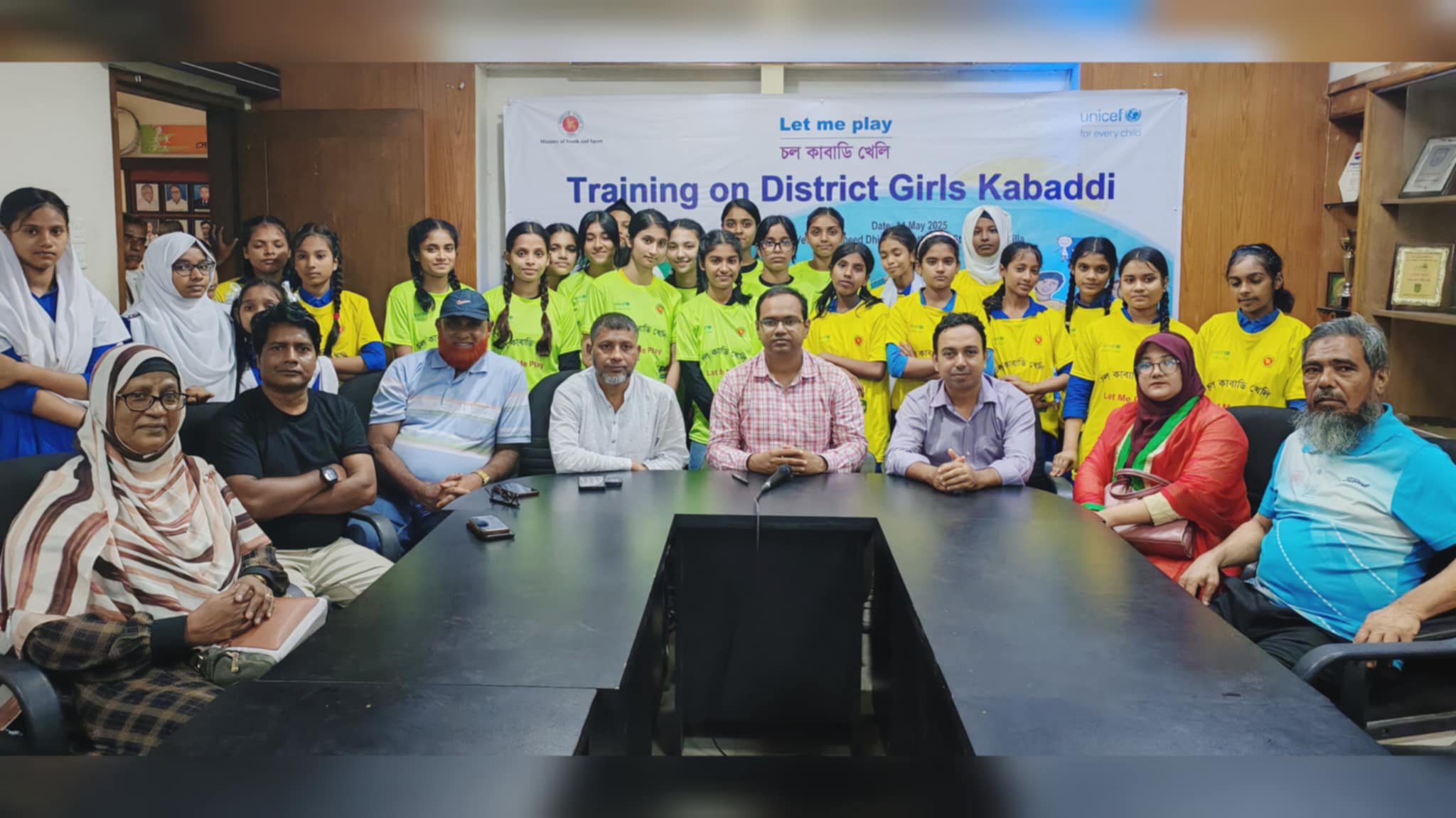 কুমিল্লায় বালিকাদের ৩ দিনব্যাপী কাবাডি প্রশিক্ষণের উদ্বোধন