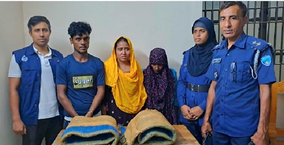 বাঞ্ছারামপুরে মাদকসহ ৫ কারবারি গ্রেফতার