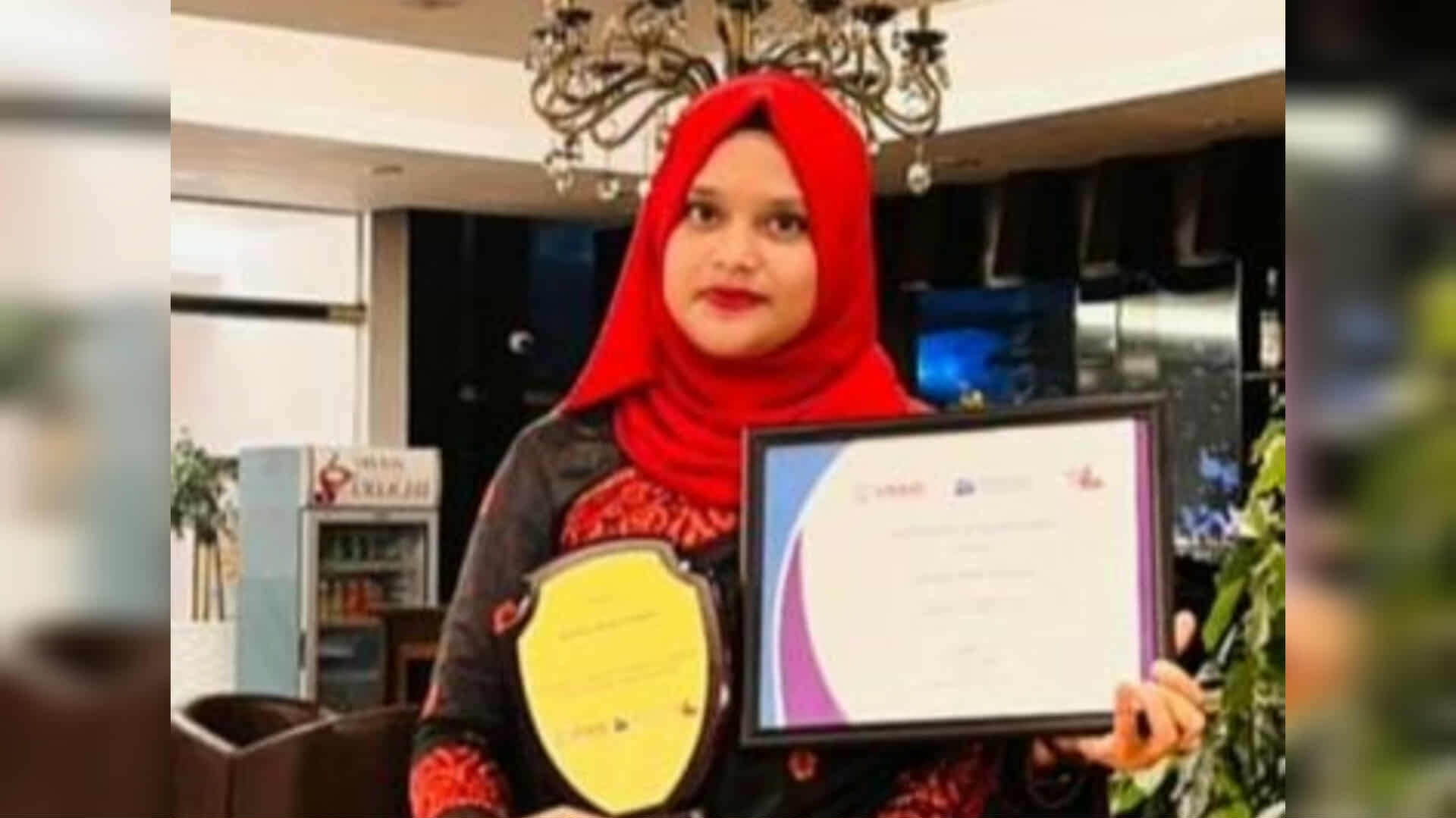 আন্তর্জাতিক ফেলোশিপে বাংলাদেশের প্রতিনিধি কুমিল্লার সুমাইয়া বিনতে হোসাইনী